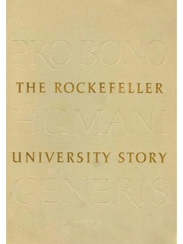 Cover of The Rockefeller University Story