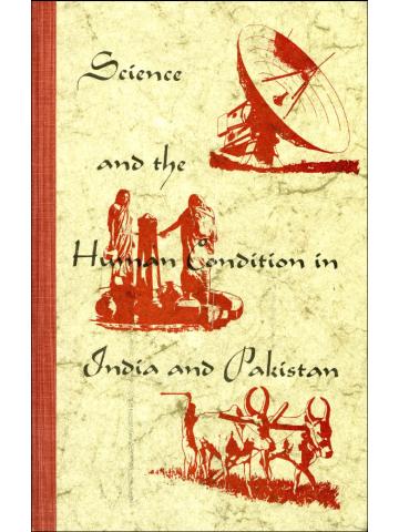 Cover of Science and the Human Condition in India and Pakistan