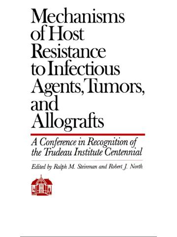 Cover of Mechanisms of Host Resistance to Infectious Agents, Tumors, and Allografts