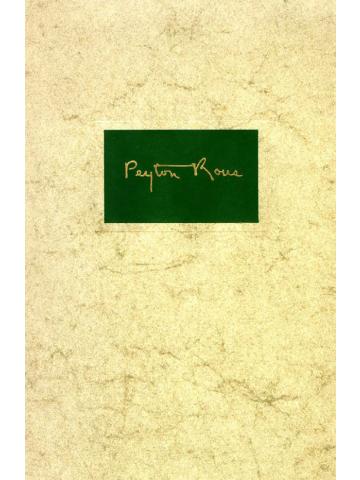 Cover of Peyton Rous